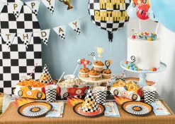 Vintage Race Car Lunch Napkins 12ct