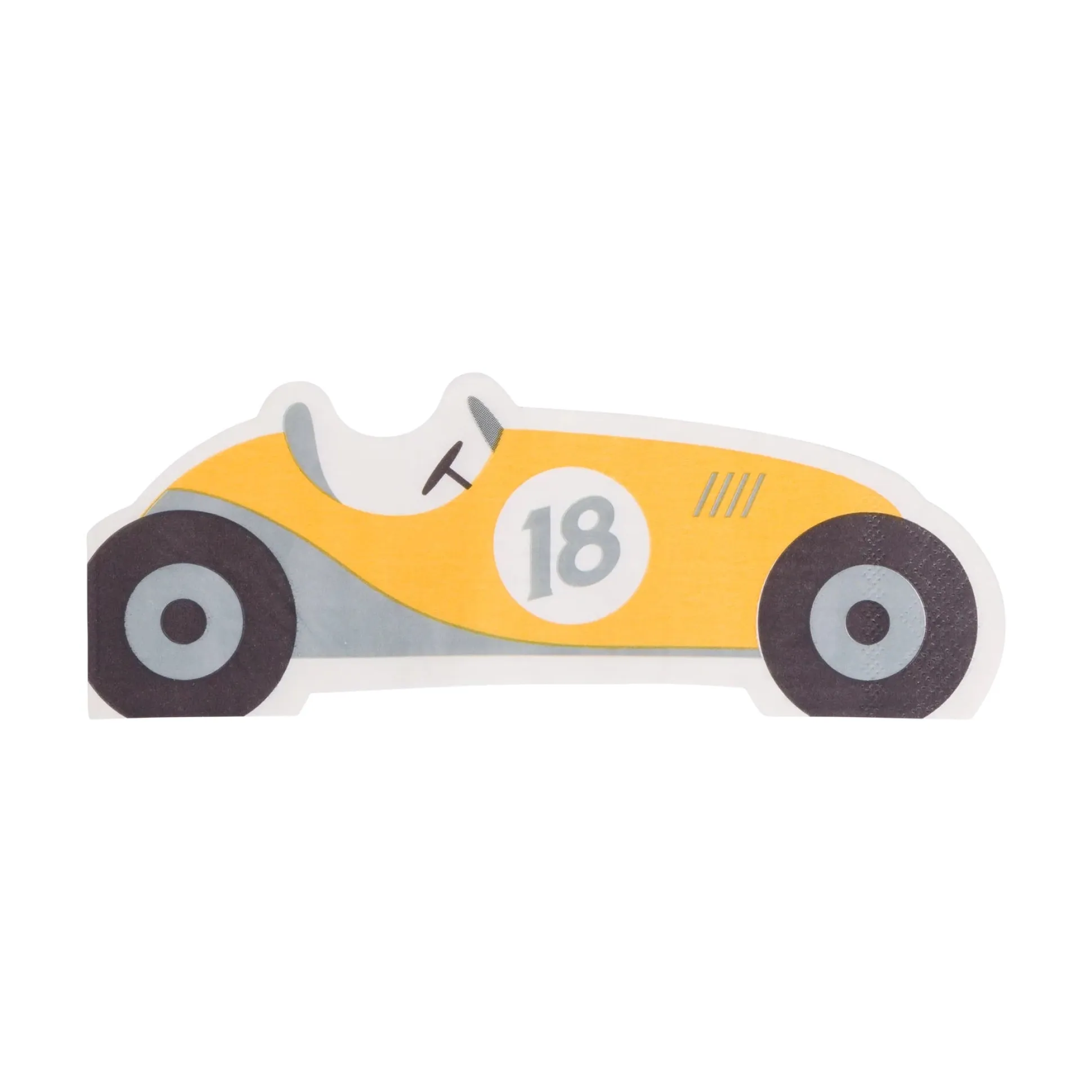 Vintage Racing Cars Dessert Napkins 24ct