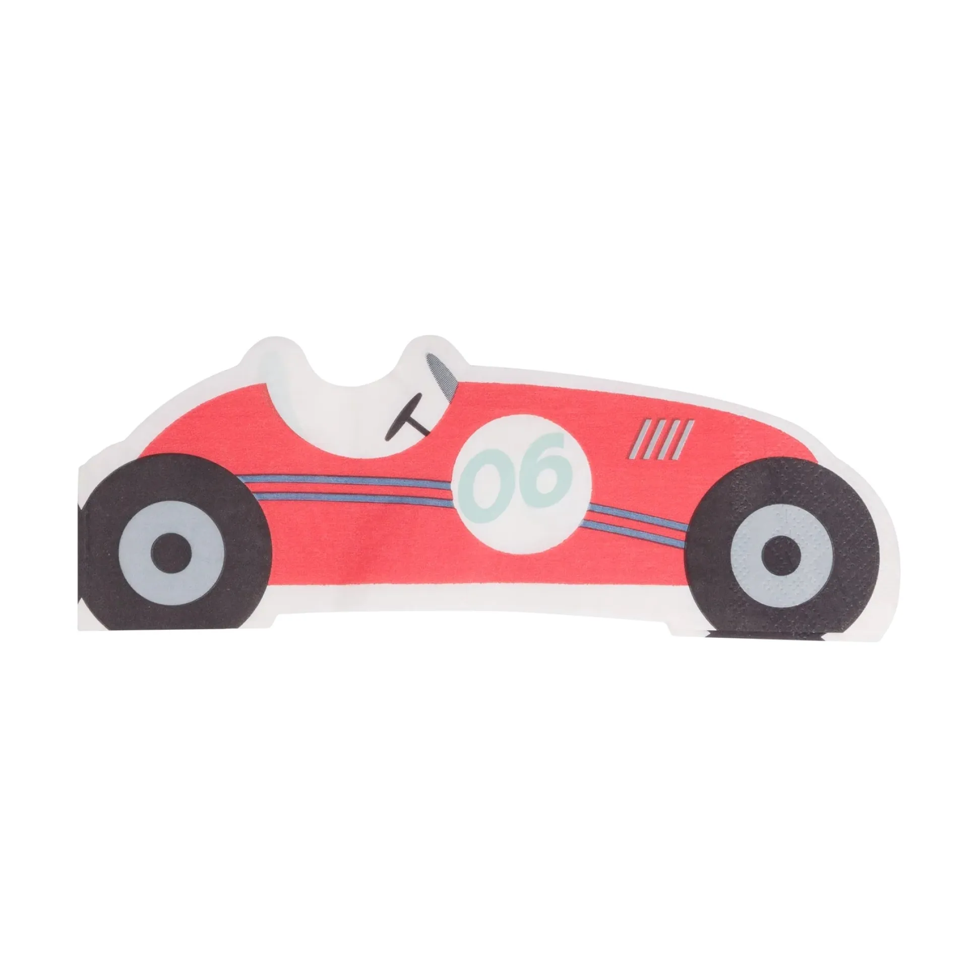 Vintage Racing Cars Dessert Napkins 24ct