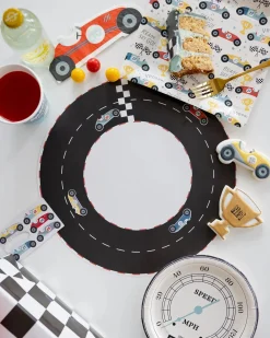 Vintage Racing Cars Lunch Plates 8ct