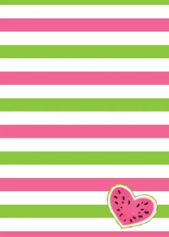 Watermelon First Birthday Party Invitation