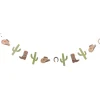 Western Cowboy Party Garland 5ft