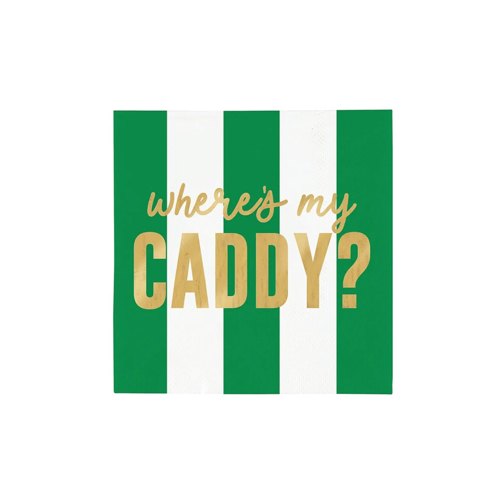 Where's My Caddy Dessert Napkins 20ct