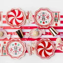 Whimsical Nutcracker Dessert Plates 8ct