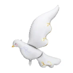 White Dove Foil Balloon 39in