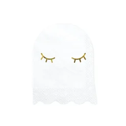 White Ghost Dessert Napkins 20ct