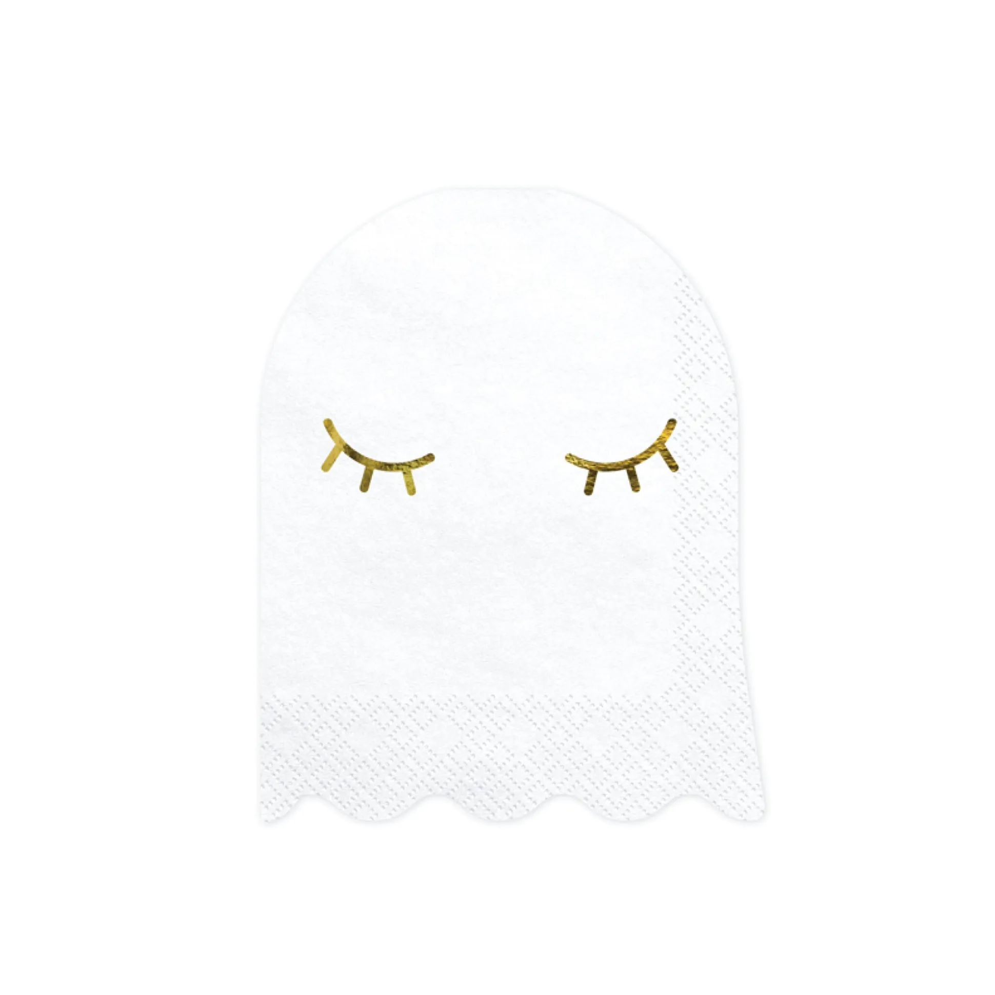 White Ghost Dessert Napkins 20ct