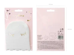 White Ghost Dessert Napkins 20ct