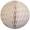 White Honeycomb Tissue Ball