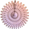 White Tissue Paper Fan 18in