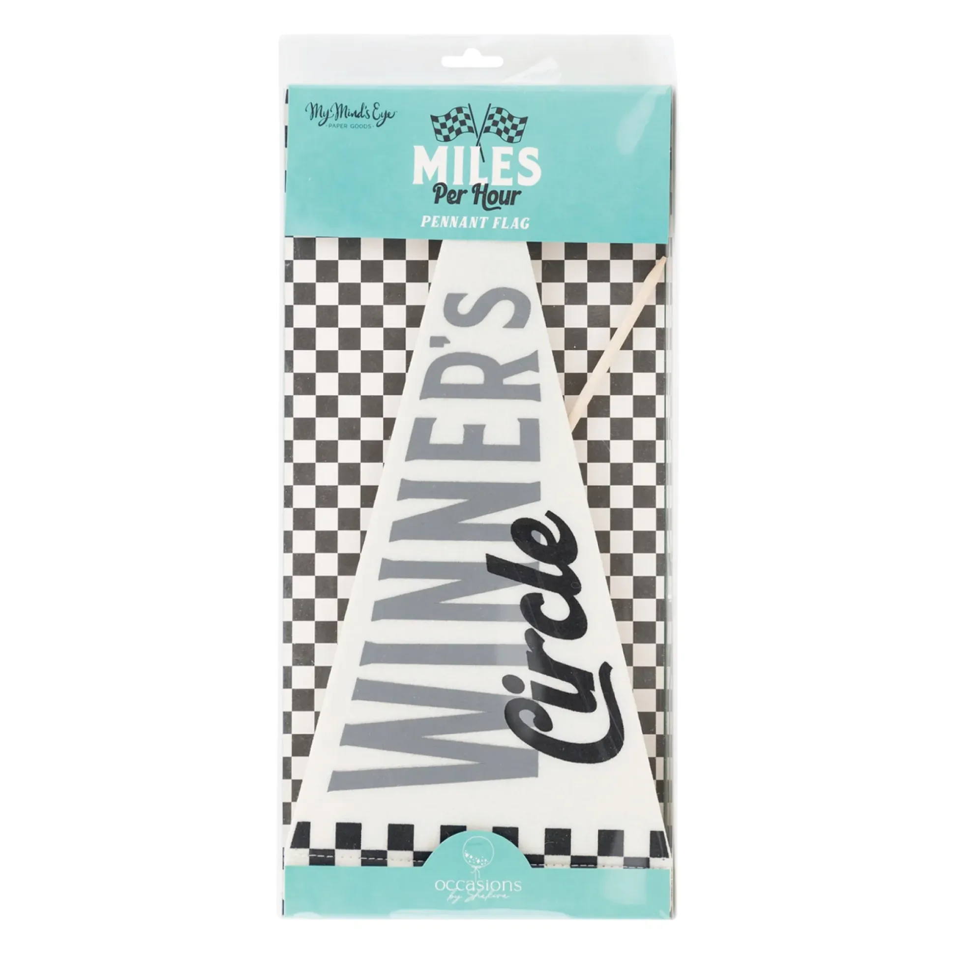 Winner's Circle Felt Pennant Flag