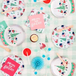 Winter Wonderland Dessert Plates 8ct