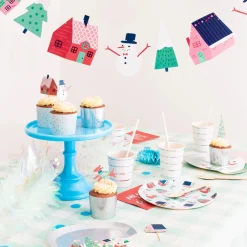 Winter Wonderland Dessert Plates 8ct