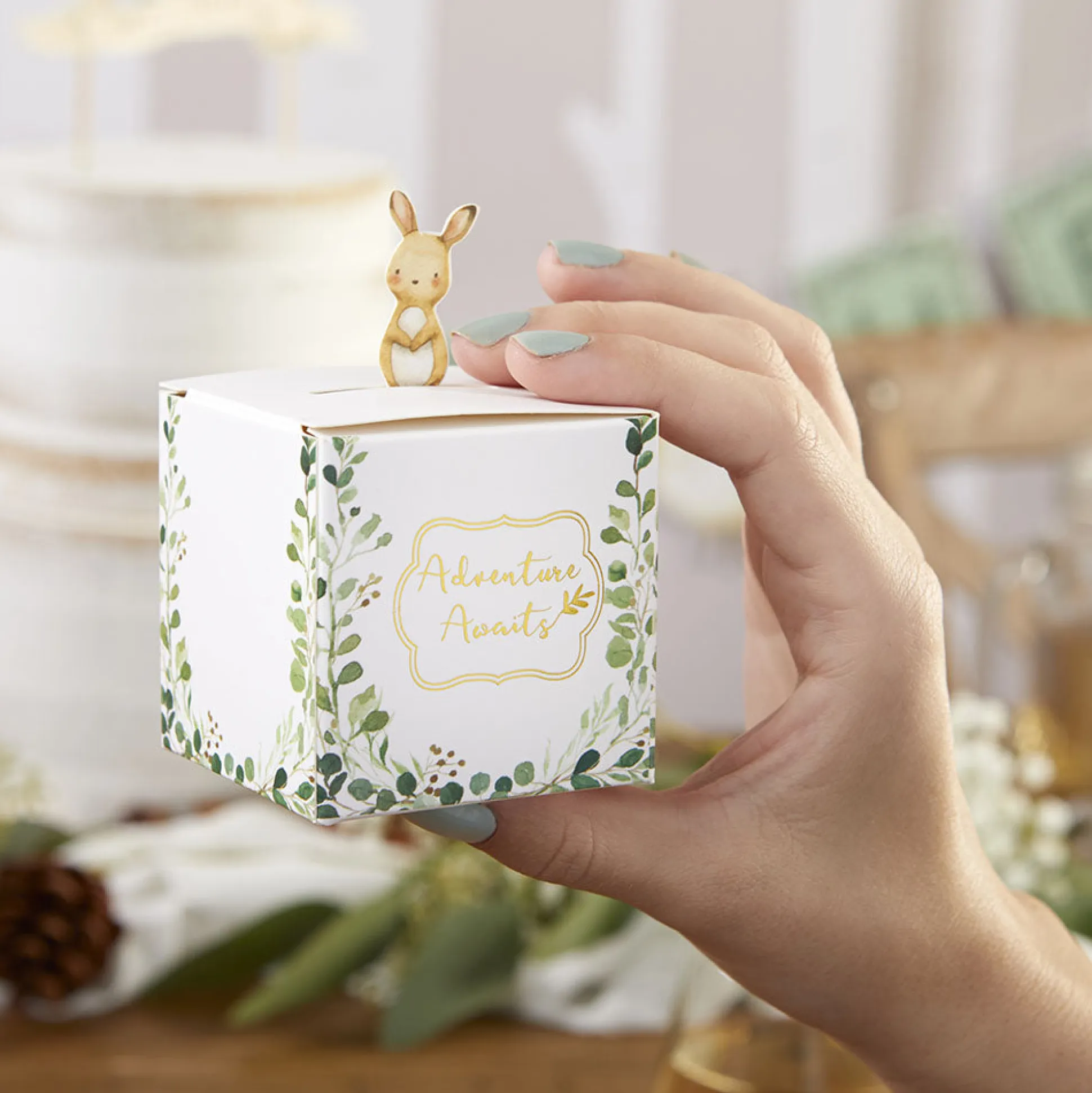 Woodland Adventure Awaits Favor Boxes 24ct