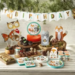 Woodland Animals Plastic Table Cover