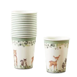 Woodland Baby Shower Cups 16ct