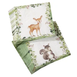 Woodland Baby Shower Lunch Napkins 30ct
