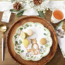 Woodland Baby Shower Lunch Plates 16ct