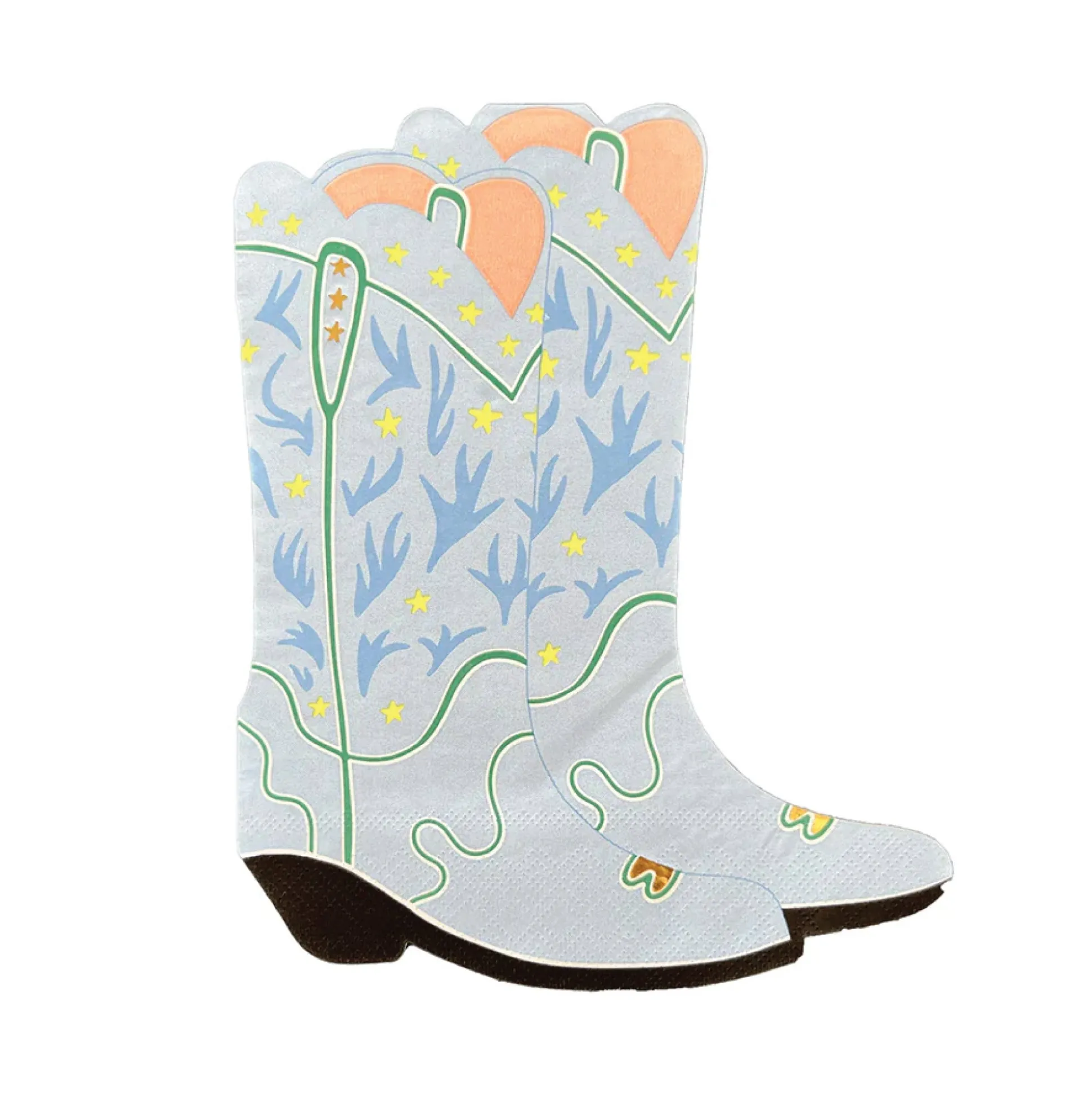 Yeehaw Cowboy Boots Lunch Napkins 16ct