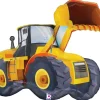 Yellow Construction Loader Balloon 33in